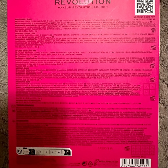 COPY - Makeup Revolution London Party Ready 6 Piece Beauty Gift Set~New Box Set - Picture 6 of 13